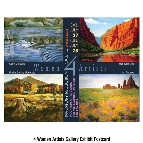 Gallery Exhibit Postcard