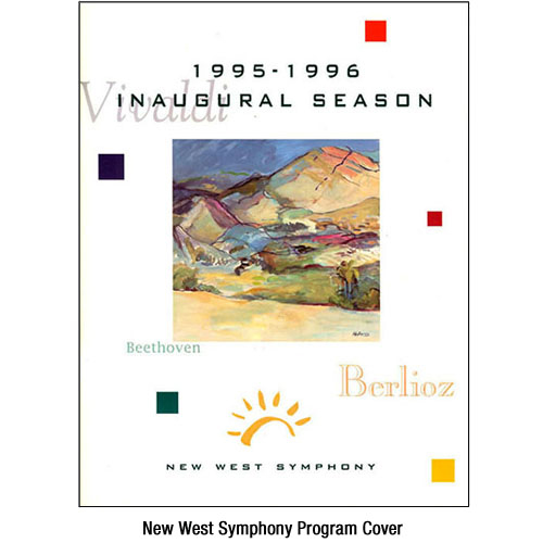 New West Symphony program cover