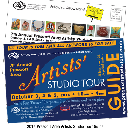 Prescott Studio Tour brochure