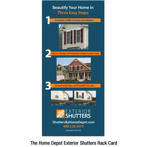The Home Depot Rack Card